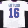 Frank Gifford Jerse New York Giants Custom Throwback Football White