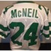 Freeman McNeal Jersey New York Jets Custom Throwback Football White