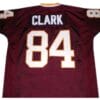 Gary Clark Jersey Washington Redskins Custom Throwback Football Burgandy