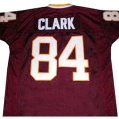 Gary Clark Jersey Washington Redskins Custom Throwback Football Burgandy