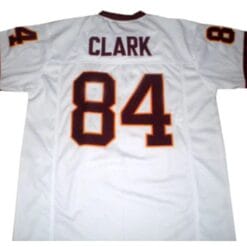Gary Clark Jersey Washington Redskins Custom Throwback Football White