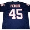 Gary Fencik Jersey Chicago Bears Custom Throwback Football Navy
