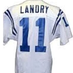Greg Landry Jersey Detroit Lions Custom Throwback Football White