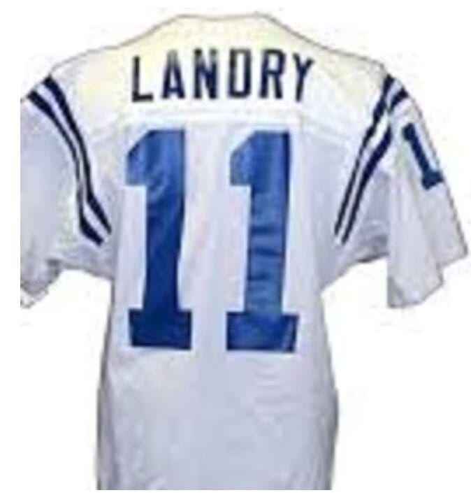 Greg Landry Jersey Detroit Lions Custom Throwback Football White