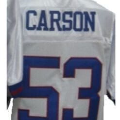 Harry Carson Jersey New York Giants Custom Throwback Football White