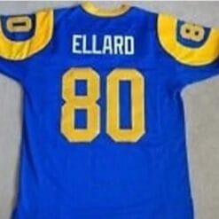 Henry Ellard Jersey Los Angeles Rams Custom Throwback Football Blue
