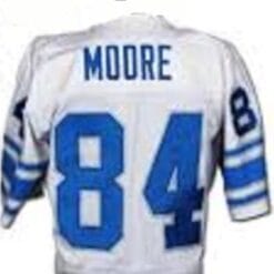 Herman Moore Jersey Detroit Lions Custom Throwback Football White