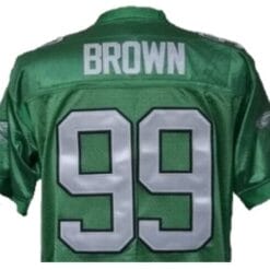 Jerome Brown Jersey Philadelphia Eagles Custom Throwback Football