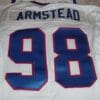 Jessie Armstead Jersey New York Giants Custom Throwback Football White