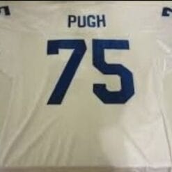 Jethro Pugh Jersey Dallas Cowboys Custom Throwback Football White