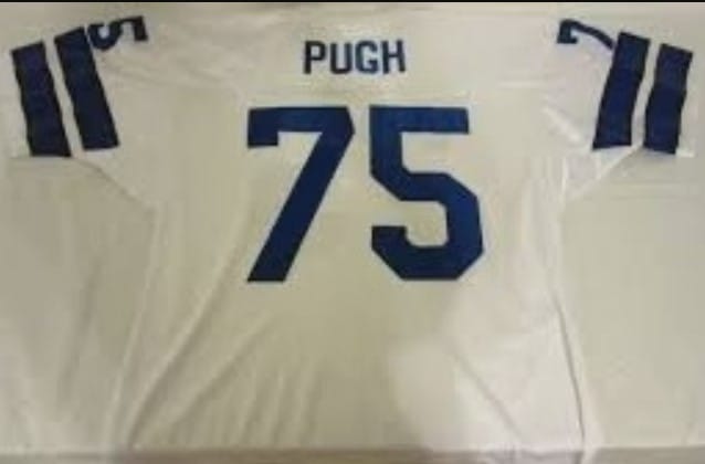 Jethro Pugh Jersey Dallas Cowboys Custom Throwback Football White