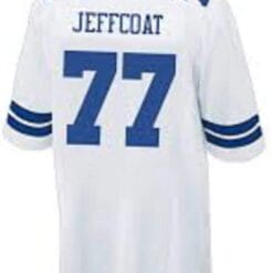 Jim Jeffcoat Jersey Dallas Cowboys Custom Throwback Football White