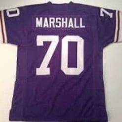 Jim Marshall Jersey Minnesota Vikings Custom Throwback Football