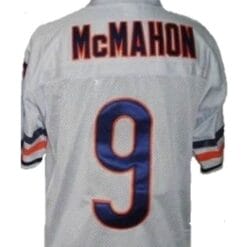 Jim McMahon Jersey Chicago Bears Custom Throwback Football White