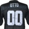 Jim Otto Jersey Oakland Raiders Custom Throwback Football Black