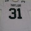 Jim Taylor Jersey Green Bay Packers Custom Throwback Football White