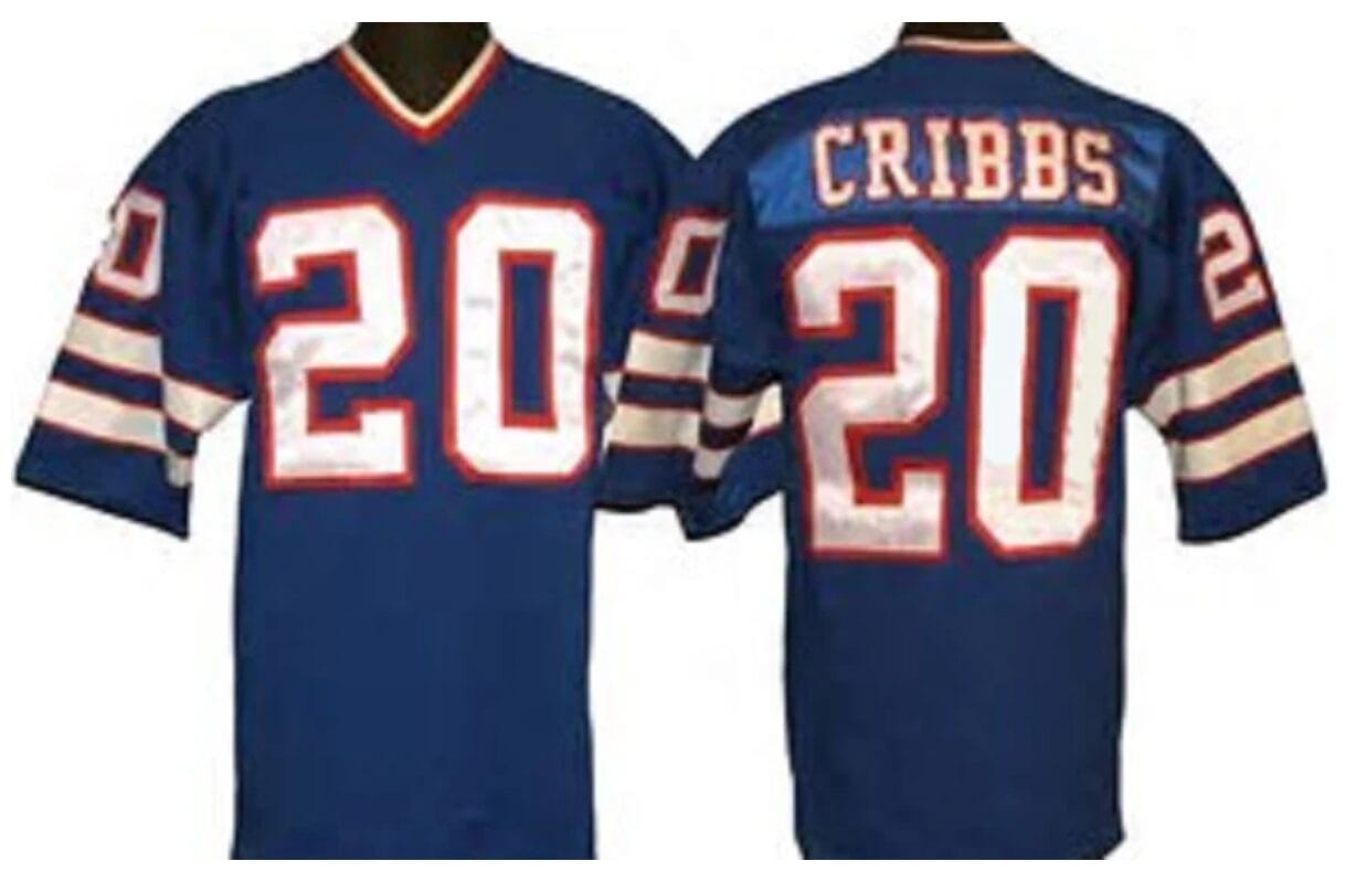 Joe Cribbs Jersey Buffalo Bills Custom Throwback Football