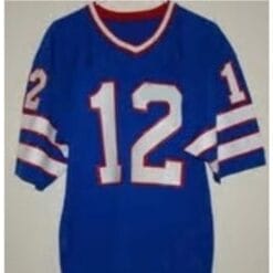 Joe Ferguson Jersey Buffalo Bills Custom Throwback Football Blue