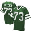 Joe Klecko Jersey New York Jets Custom Throwback Football Green