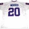 Joe Morris Jersey New York Giants Custom Throwback Football White