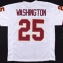 Joe Washington Jersey Washington Redskins Custom Throwback Football White