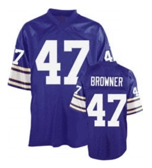 Joey Browner Jersey Minnesota Vikings Custom Throwback Football Purple