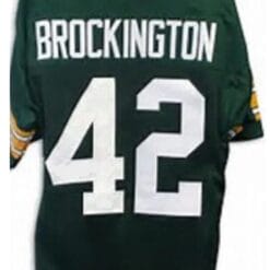 John Brockington Jersey Green Bay Packers Custom Throwback Football