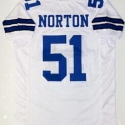 Ken Norton Jr. Jersey Dallas Cowboys Custom Throwback Football White