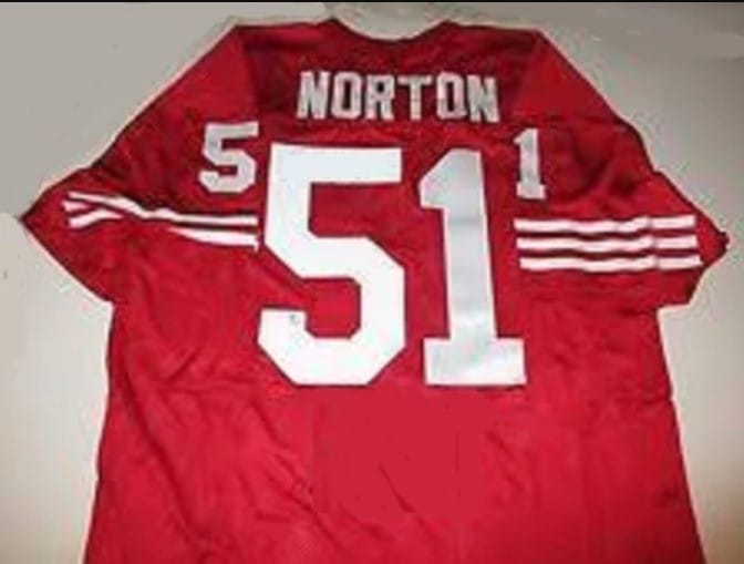 Ken Norton Jr. Jersey San Francisco 49ers Custom Throwback Football Red