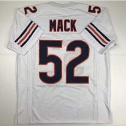 Khalil Mack Jersey Chicago Bears Custom Throwback Football White