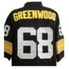 LC Greenwood Jersey Pittsburgh Steelers Custom Throwback Football Black