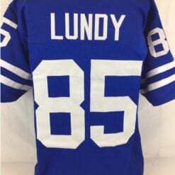 Lamar Lundy Jersey Los Angeles Rams Custom Throwback Football Blue