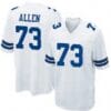 Larry Allen Jersey Dallas Cowboys Custom Throwback Football White