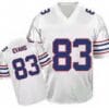 Lee Evans Jersey Buffalo Bills Custom Throwback Football White