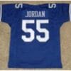 Lee Roy Jordan Jersey Dallas Cowboys Custom Throwback Football Blue