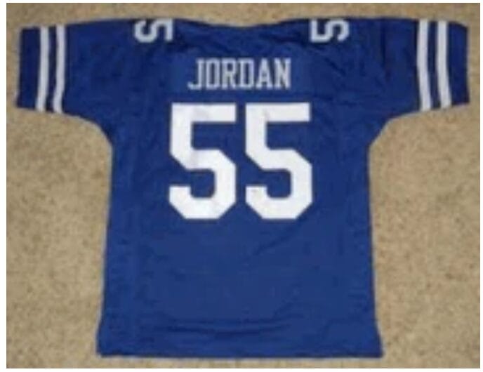 Lee Roy Jordan Jersey Dallas Cowboys Custom Throwback Football Blue