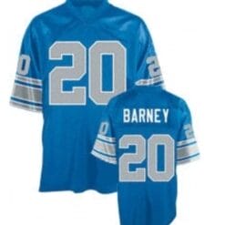 Lem Barney Jersey Detroit Lions Custom Throwback Football