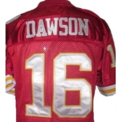 Len Dawson Jersey Kansas City Chiefs Custom Throwback Football Red