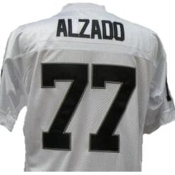 Lyle Alzado Jersey Oakland Raiders Custom Throwback Football White