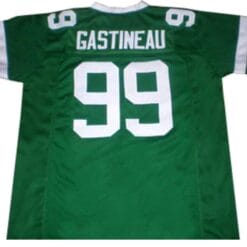 Marc Gastineau Jersey New York Jets Custom Throwback Football Green