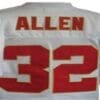 Marcus Allen Jersey Kansas City Chiefs Custom Throwback Football White