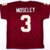 Mark Moseley Jersey Washington Redskins Custom Throwback Football Red