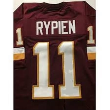 Mark Rypien Jersey Washington Redskins Custom Throwback Football Red