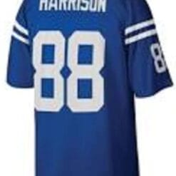 Marvin Harrison Jersey Indianapolis Colts Custom Throwback Football Blue