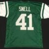 Matt Snell Jersey New York Jets Custom Throwback Football Green