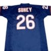 Matt Suhey Jersey Chicago Bears Custom Throwback Football Blue