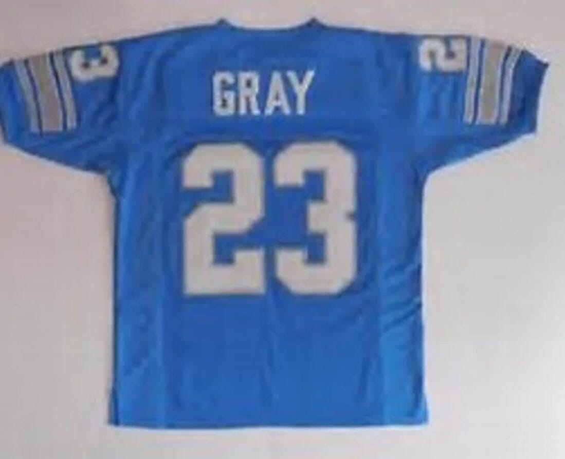 Mel Gray Jersey Detroit Lions Custom Throwback Football