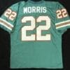 Mercury Morris Jersey Miami Dolphins Custom Throwback Football Green