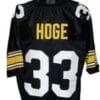 Merril Hoge Jersey Pittsburg Steelers Custom Throwback Football Black