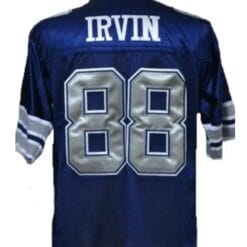 Michael Irvin Jersey Dallas Cowboys Custom Throwback Football Blue